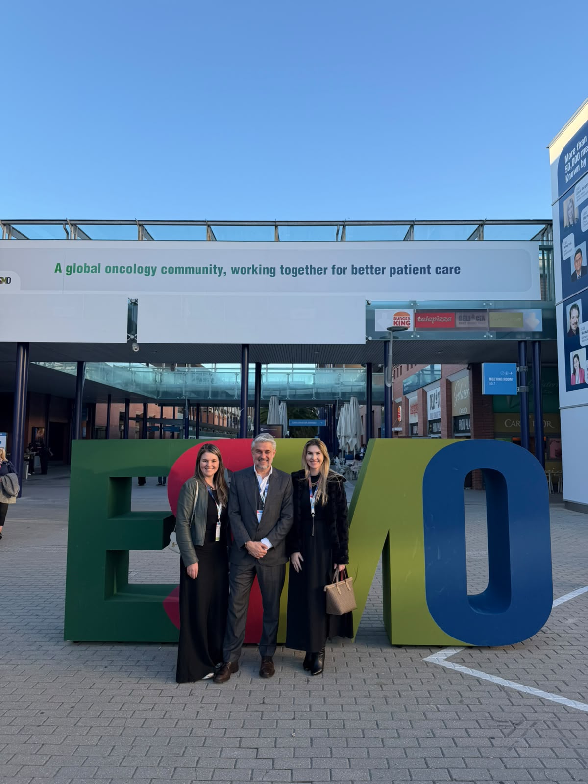 Dr. Fábio Franke e médicas do Oncosite participam do ESMO, um dos principais congressos internacionais de oncologia, em Madrid
